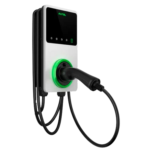 Cargador VE Autel MaxiCharger AC Elite 7,4kW Cable 5m Blanco