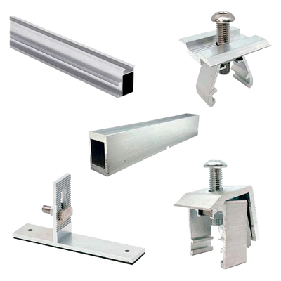 Estructura Aluminio Coplanar Chapa 5 Paneles