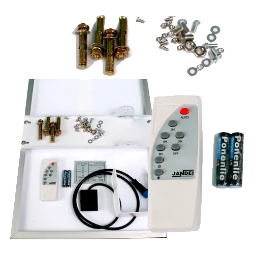 Farola Solar 200W 6000K 2500 lm 36Ah JNL-74562