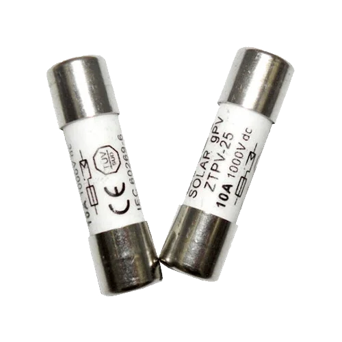 Fusible Solar 10x38 25A 1000VDC para Base DC