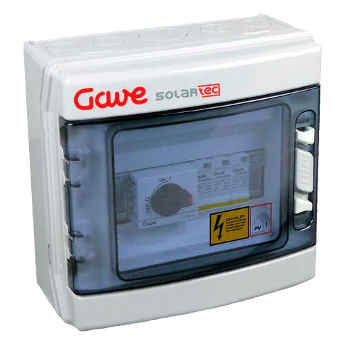 Caja Protecciones DC PV GAVE STM11040P12 1 MPPT 1 String 12A 1000V