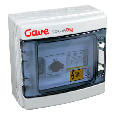 Caja Protecciones DC PV GAVE STM11040P12 1 MPPT 1 String 12A 1000V