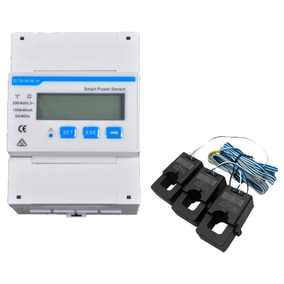 Sensor Huawei DTSU666-H 250A trifásico para medición solar