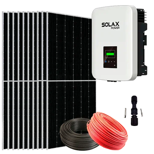 Kit Solar Red 6000W Solax X3-MIC-6.0K-G2 Trifásico