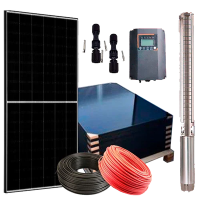 Kit Bomba Solar ZIRI 4SC5-240 5CV 240m 10.2m³/h
