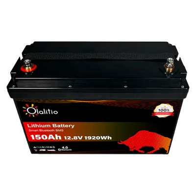 Batería Litio 12V 150Ah Olalitio OLA-12-150-P Bluetooth