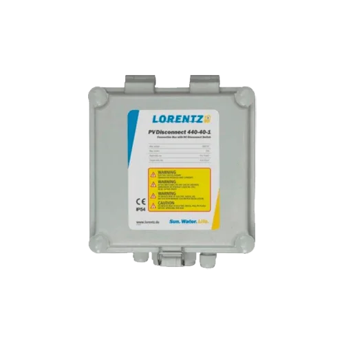 Protección Lorentz PV Disconnect 440-40-1 IP54 40A 1 string
