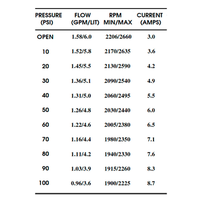 Bomba Presión Shurflo 12V 6 l/min 100 PSI 8000-543-238