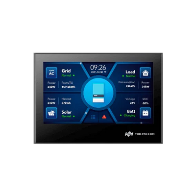 Monitor TBB Power E4 LCD 4,3" para sistemas solares