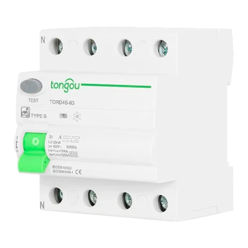 Diferencial Tipo B 4P 40A 30mA Tongou TORD4B-63