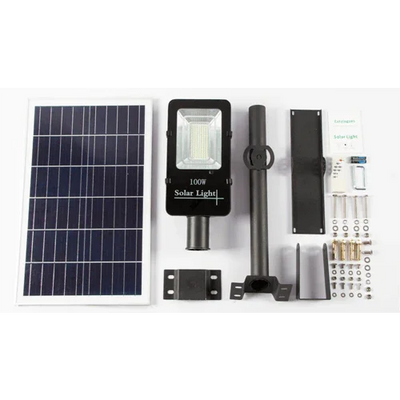 Farola Solar 100W 6000K 1950 lm 30Ah JNL-74540