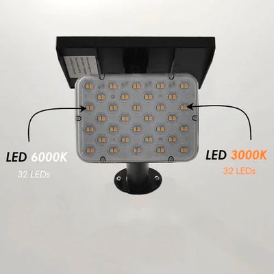 Pica Solar LED Jardín CCT 3000K–6000K JND-9172