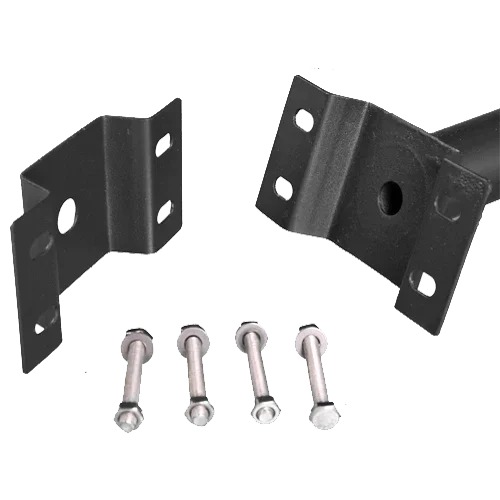 Soporte Farola Solar Negro 47mm Poste o Pared JND-77862