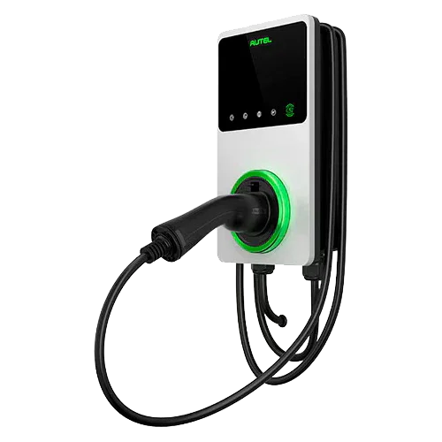 Cargador VE Autel MaxiCharger AC Elite 7,4kW Cable 5m Blanco