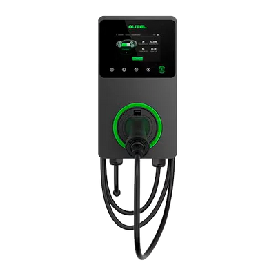 Cargador VE Autel MaxiCharger AC Elite 22kW Cable 5m LCD 4G