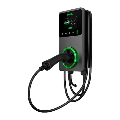 Cargador VE Autel MaxiCharger AC Elite 22kW Cable 5m LCD 4G