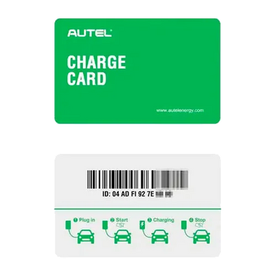Pack 2 Tarjetas RFID Autel para Cargadores VE