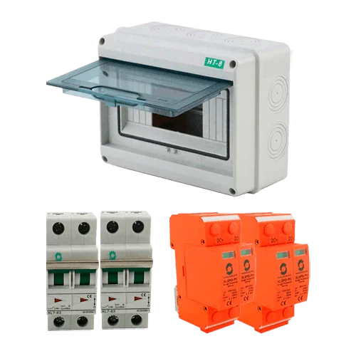 Kit Protecciones 2 MPPT Solar 600V 50A Aurensol