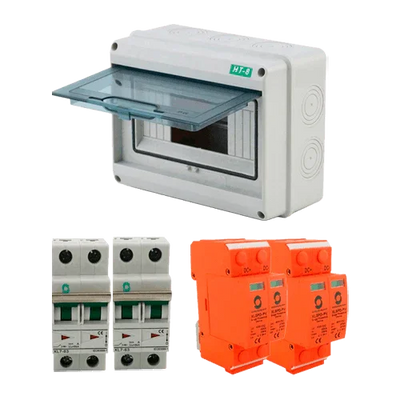 Kit Protecciones 2 MPPT Solar 600V 63A Aurensol