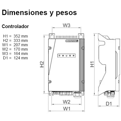 Controlador Solar Lorentz PS2-4000 4,0kW IP68 MPPT