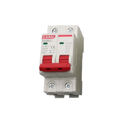 Interruptor DC EARU MCB 1000V 20A 2P