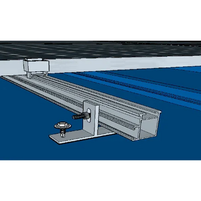 Estructura Aluminio Coplanar Chapa 1 Panel