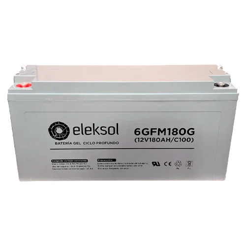 Batería Gel Eleksol 12V 180Ah 6GFM180G