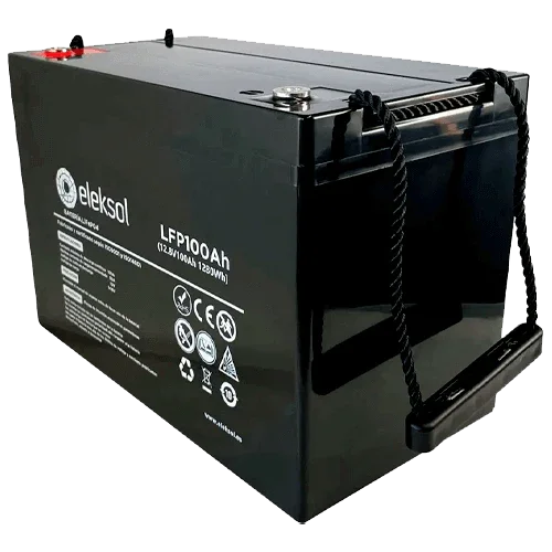 Batería Litio Eleksol 12.8V 100Ah LFP100AHBT Bluetooth