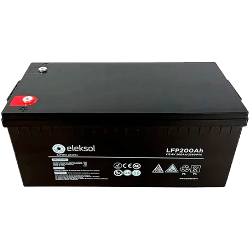 Batería Litio Eleksol 12.8V 200Ah LFP200AHBT Bluetooth
