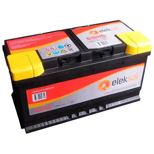 Batería Solar Eleksol 12V 115Ah ES115 Sellada