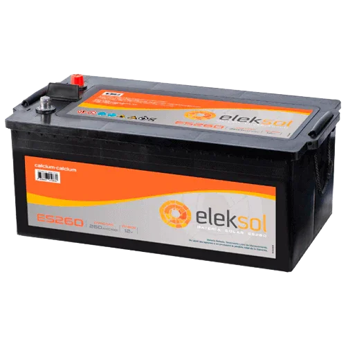Batería Solar Eleksol 12V 260Ah ES260 Sellada