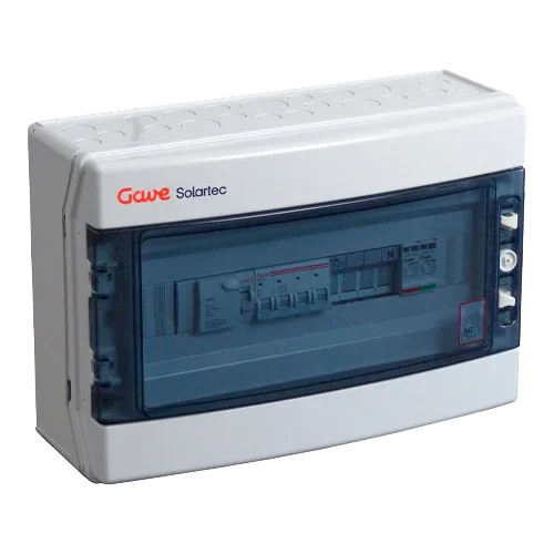 Caja Protecciones AC Trifásico GAVE ACT10SDA 7kW 10A 30mA