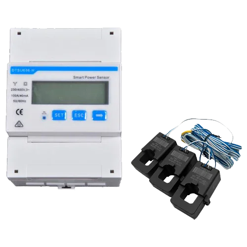 Sensor Huawei DTSU666-H 250A trifásico para medición solar