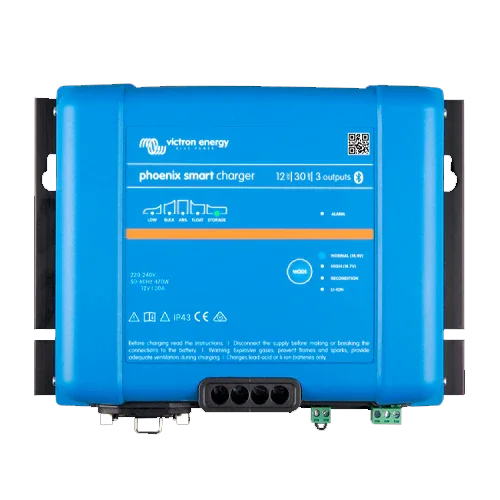 Cargador Victron Phoenix Smart IP43 12V 30A (3 salidas) Bluetooth