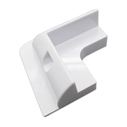 Kit 4 Esquineras Spoiler Blancas para Caravana Solar