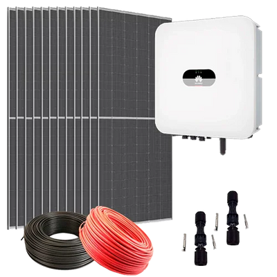 Kit Solar Híbrido Red 6000W Huawei SUN2000L-6KTL-L1 Monofásico