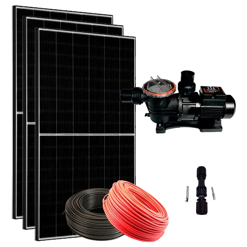 Kit Solar Piscina ZIRI 120m³ FCP750 1200W 20,8m³/h 24m