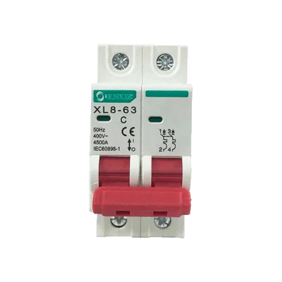 Magnetotérmico XL8-63 2P 32A 400V AC Curva C