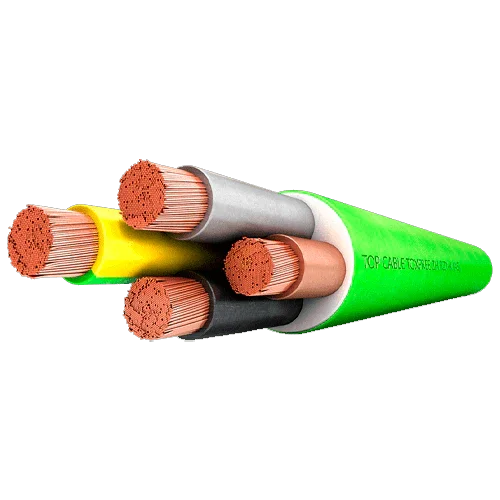 Manguera RZ1-K Verde 4x4mm² Libre Halógeno 0,6/1kV