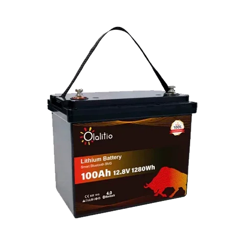 Batería Litio 12V 100Ah Olalitio OLA-12-100-P Bluetooth