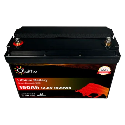 Batería Litio 12V 150Ah Olalitio OLA-12-150-P Bluetooth