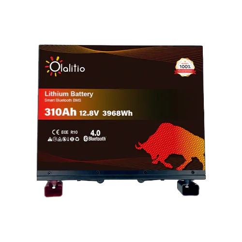 Batería Litio 12V 310Ah Olalitio OLA-12-310-MH Bajo Asiento Calefacción Bluetooth