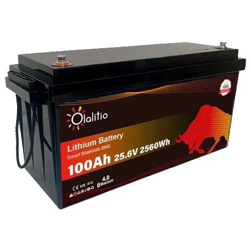 Batería Litio 24V 100Ah Olalitio OLA-24-100-P Bluetooth