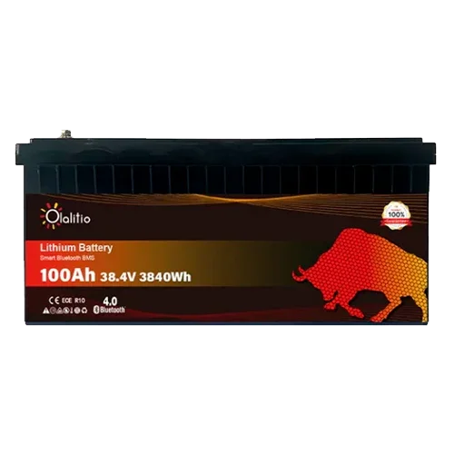 Batería Litio 36V 100Ah Olalitio OLA-36-100 Bluetooth