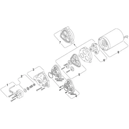 Presostato 60 PSI Shurflo 94-375-06 Repuesto Serie 8000