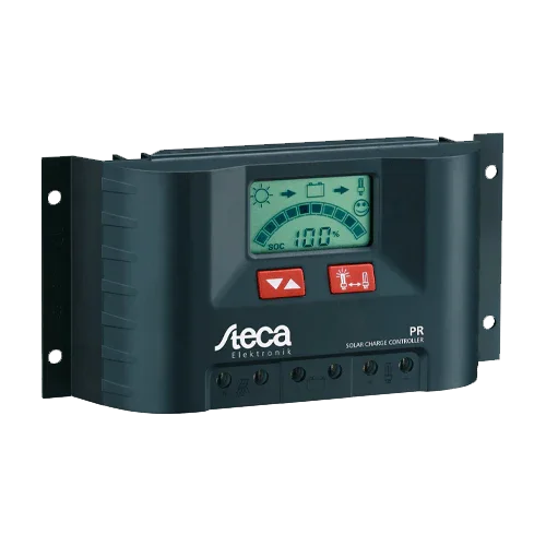 Regulador PWM Steca PR2020 12/24V con Pantalla