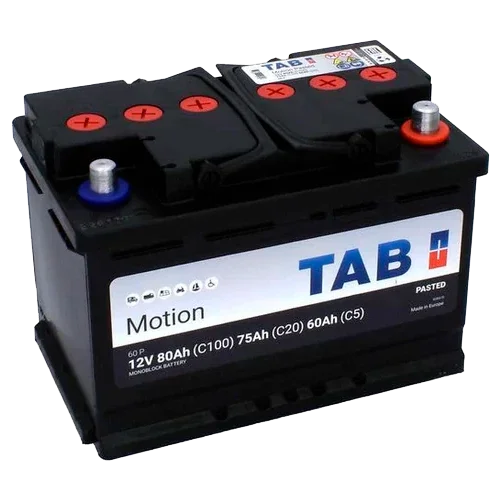 Batería 12V Ciclo Profundo TAB Motion 60P | 80Ah