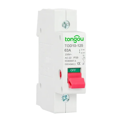 Magnetotérmico 1P 230V 100A Tongou TOD10-125