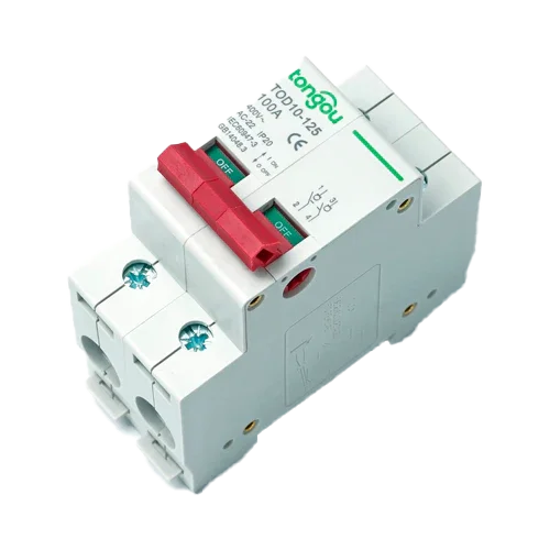 Magnetotérmico 2P 400V 100A Tongou TOD10-125