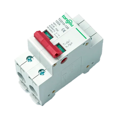 Magnetotérmico 2P 400V 100A Tongou TOD10-125
